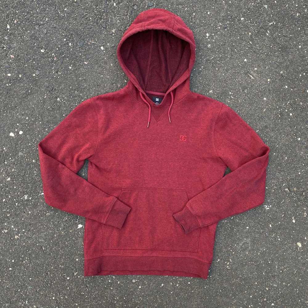 Dc × Skategang × Vintage Dc shoes red hoodie - M - image 1