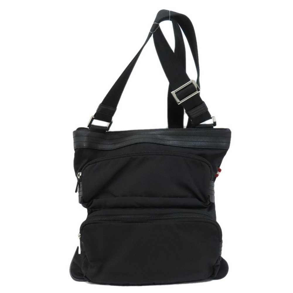 Bally Bally Design Shoulder Bag Nylon Material Wo… - image 11