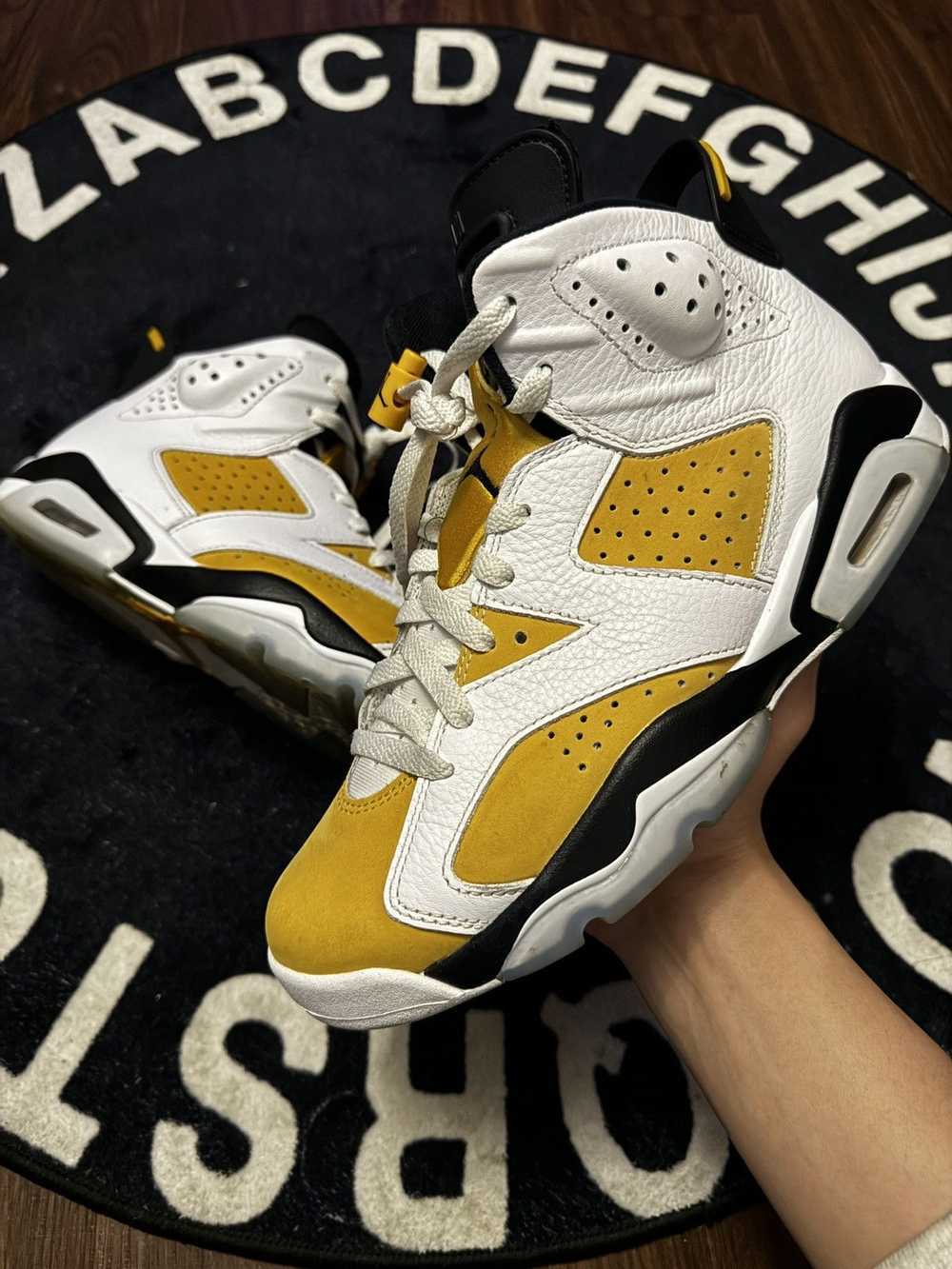 Jordan Brand × Nike Air Jordan Retro 6 “Yellow Or… - image 1