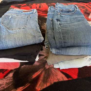 8 pairs of Express pants size 2
