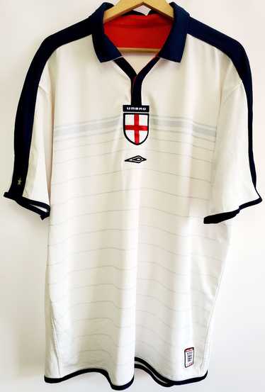 Soccer Jersey × Umbro × Vintage XEngland 2003/200… - image 1