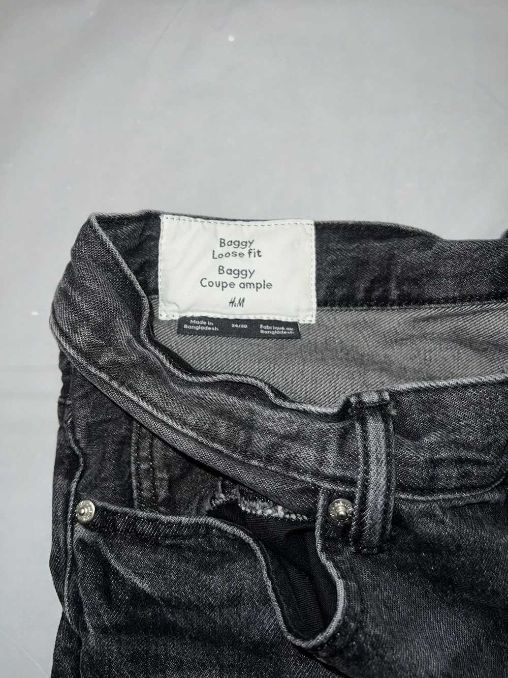 H&M H&M Faded Baggy Denims size 34x30 - image 2