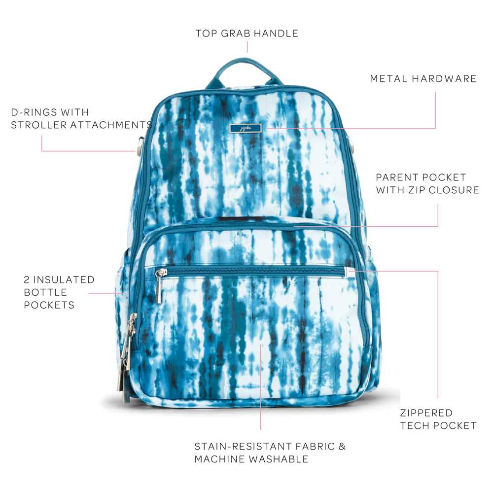 JuJuBe Zealous Backpack - Simply Shibori - image 2