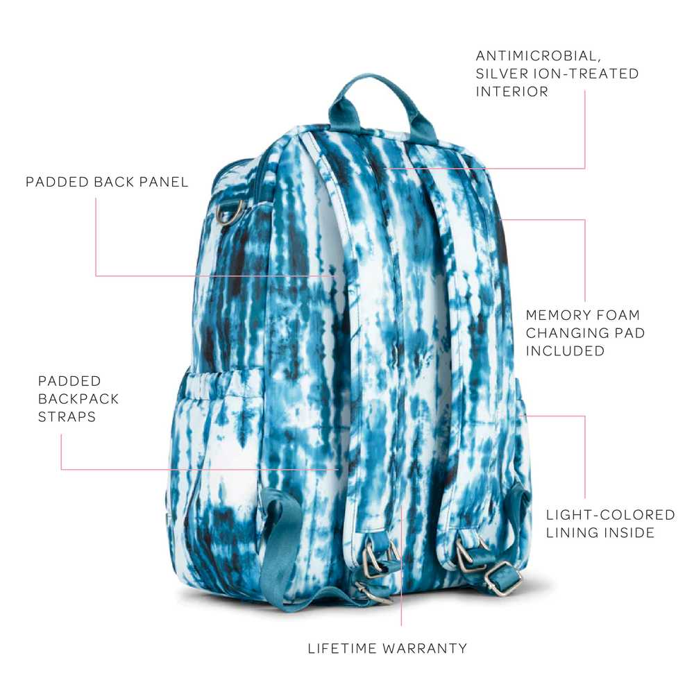 JuJuBe Zealous Backpack - Simply Shibori - image 3