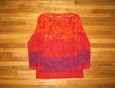 Bcbg Maxazria Rare Vintage 1990s BCBG Floral Rave… - image 1