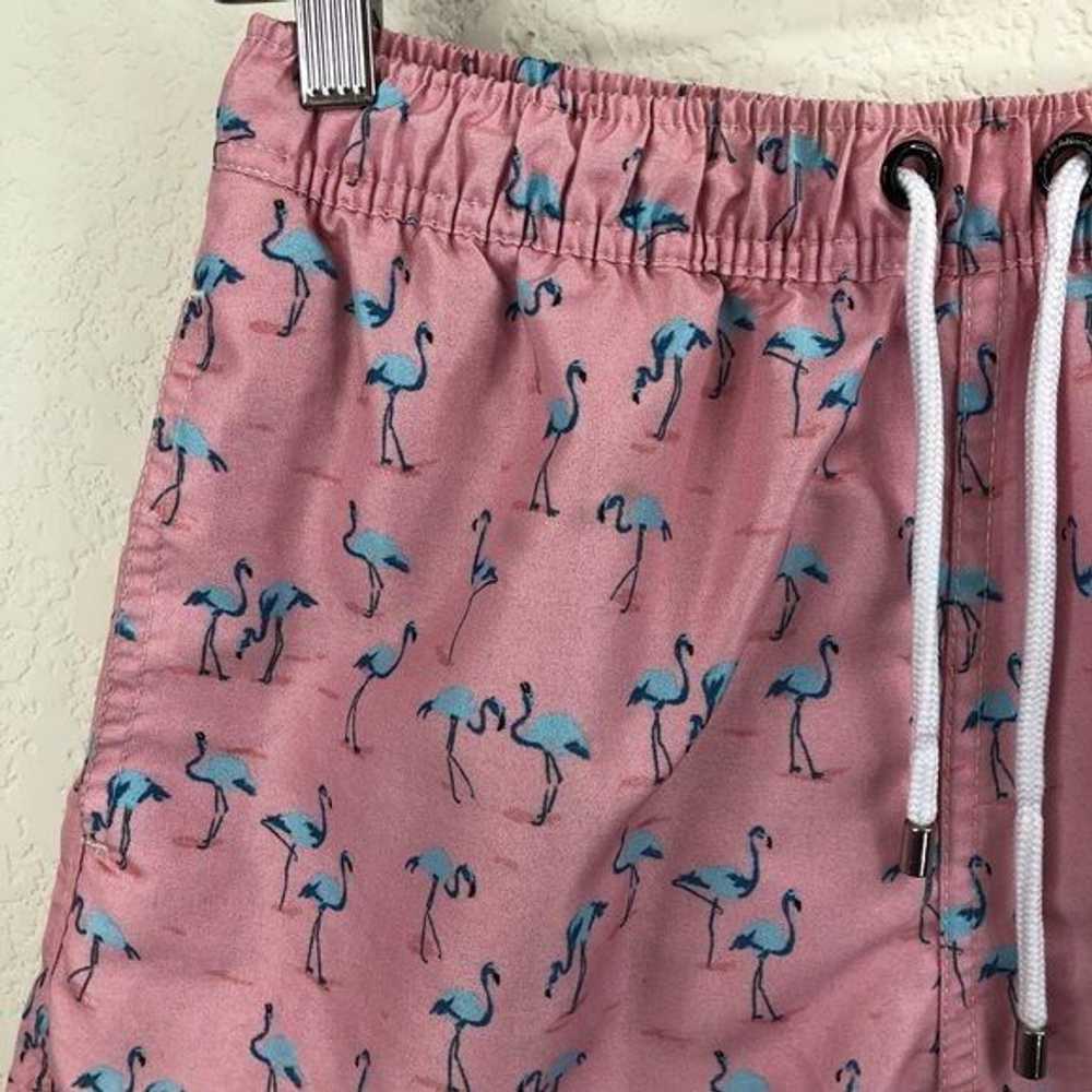 Franks FRANKS Swim Trunks Pink Flamingo Board Sho… - image 2