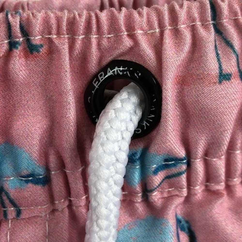 Franks FRANKS Swim Trunks Pink Flamingo Board Sho… - image 3