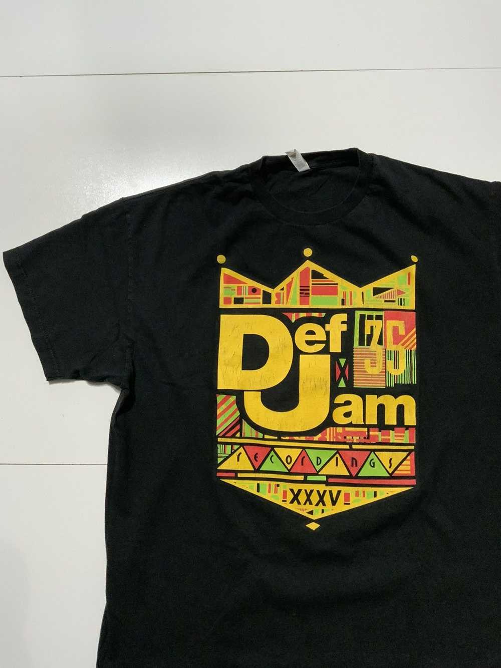 Rap Tees × Streetwear Def Jam Recordings 35 Year … - image 3