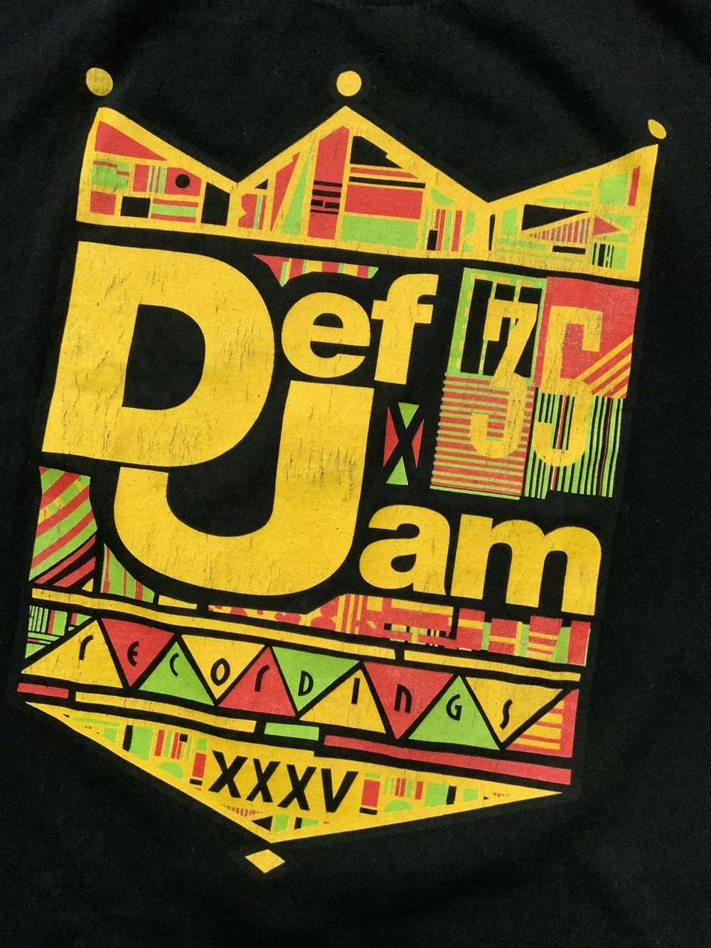 Rap Tees × Streetwear Def Jam Recordings 35 Year … - image 5