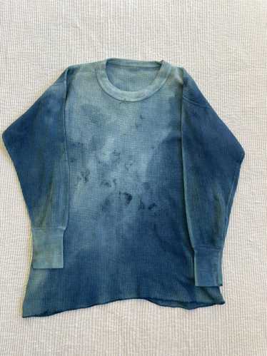 Indigo × Vintage Indigo Schloppy Dyed Sun Faded Th