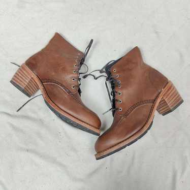 Red Wing Red Wing Clara Boots Womens 9 Red Leathe… - image 1