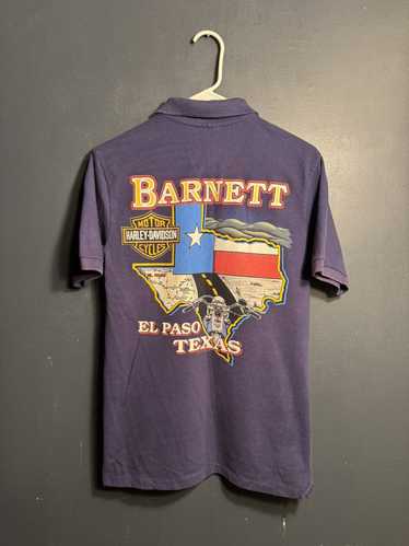 Hanes Hanes Harley style polo shirt Barnett El Pas