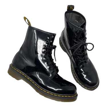 Dr. Martens Patent leather lace up boots