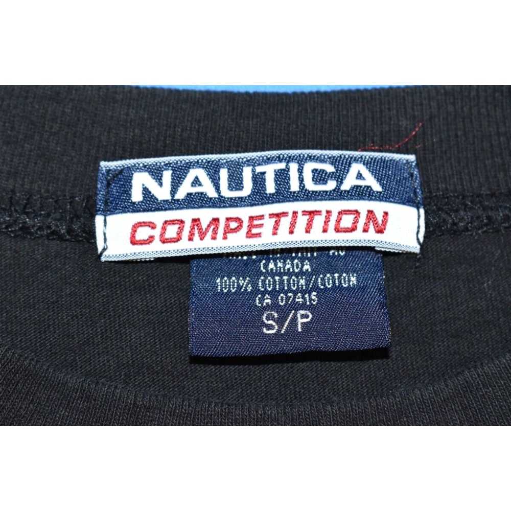 Nautica vintage 90s NAUTICA COMPETITION BLACK YEL… - image 4