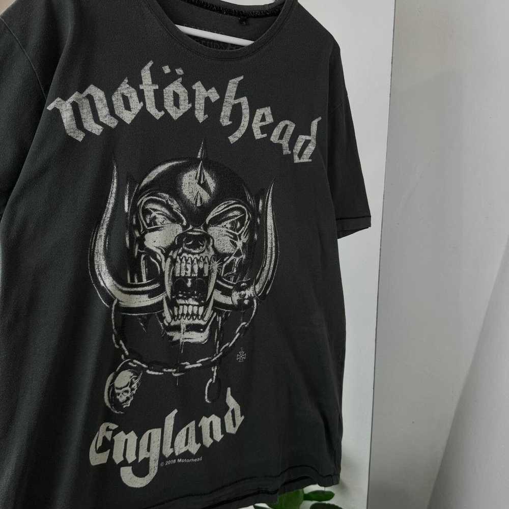 Affliction × Rock T Shirt × Vintage Motörhead Eng… - image 3