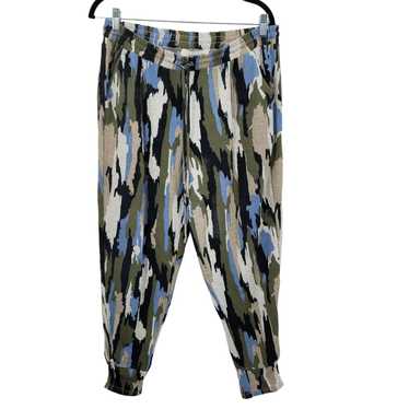 Streetwear Workshop Jogger Sweatpants M Camo Green