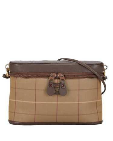 Burberry Bronze Burberry Check Crossbody Bag - image 1