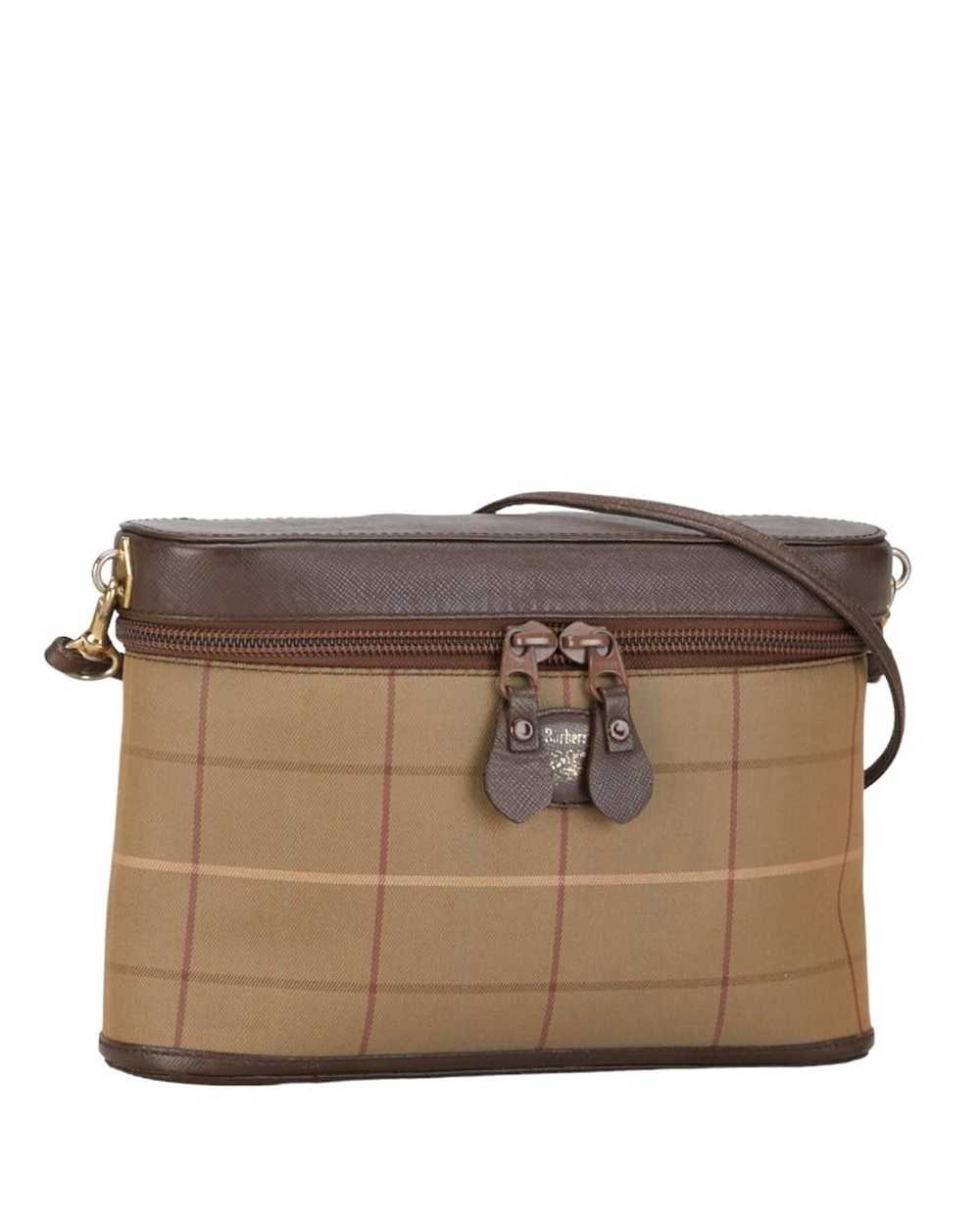 Burberry Bronze Burberry Check Crossbody Bag - image 2