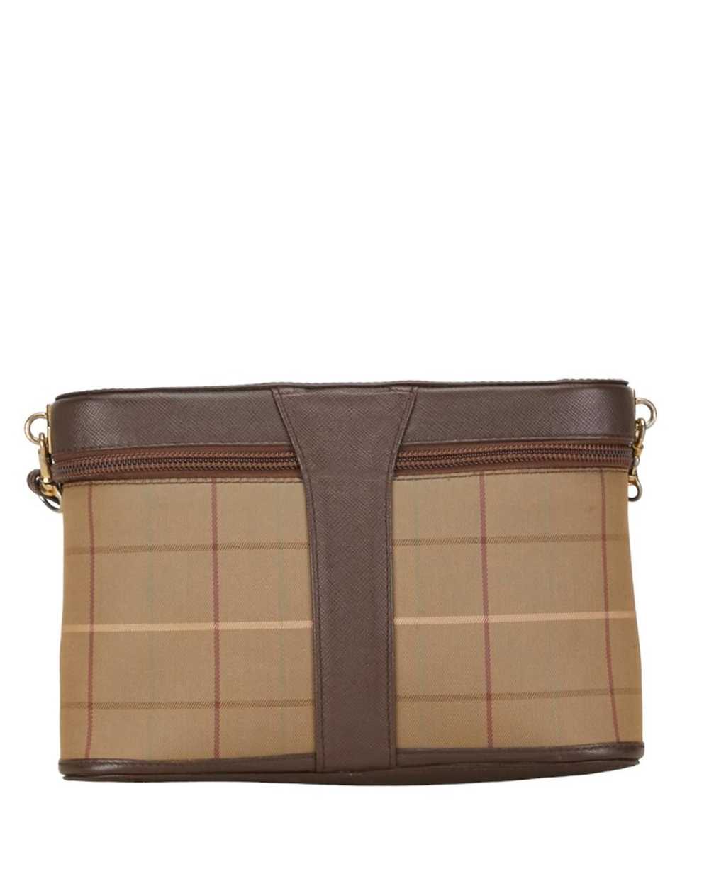 Burberry Bronze Burberry Check Crossbody Bag - image 3