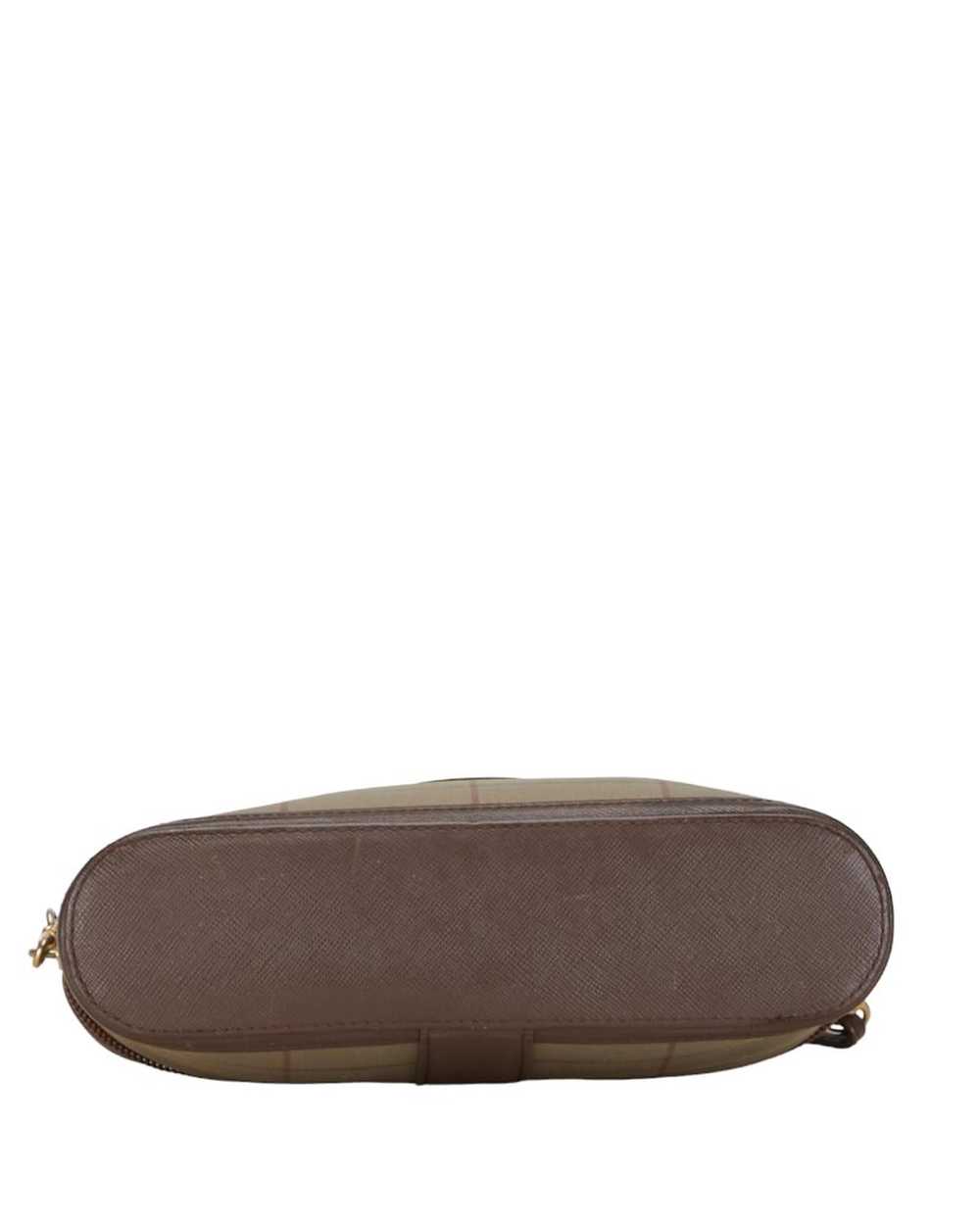 Burberry Bronze Burberry Check Crossbody Bag - image 4