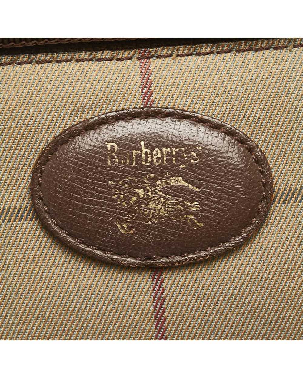 Burberry Bronze Burberry Check Crossbody Bag - image 7