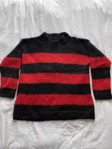 Vintage Oversized Mohair Stripe Sweater
