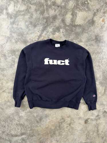 Champion × Fuct Fuct x Champion Navy OG Logo Sweat