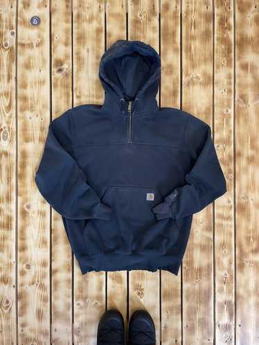 Carhartt × Vintage × Workers Carhartt Quarter-Zip… - image 1