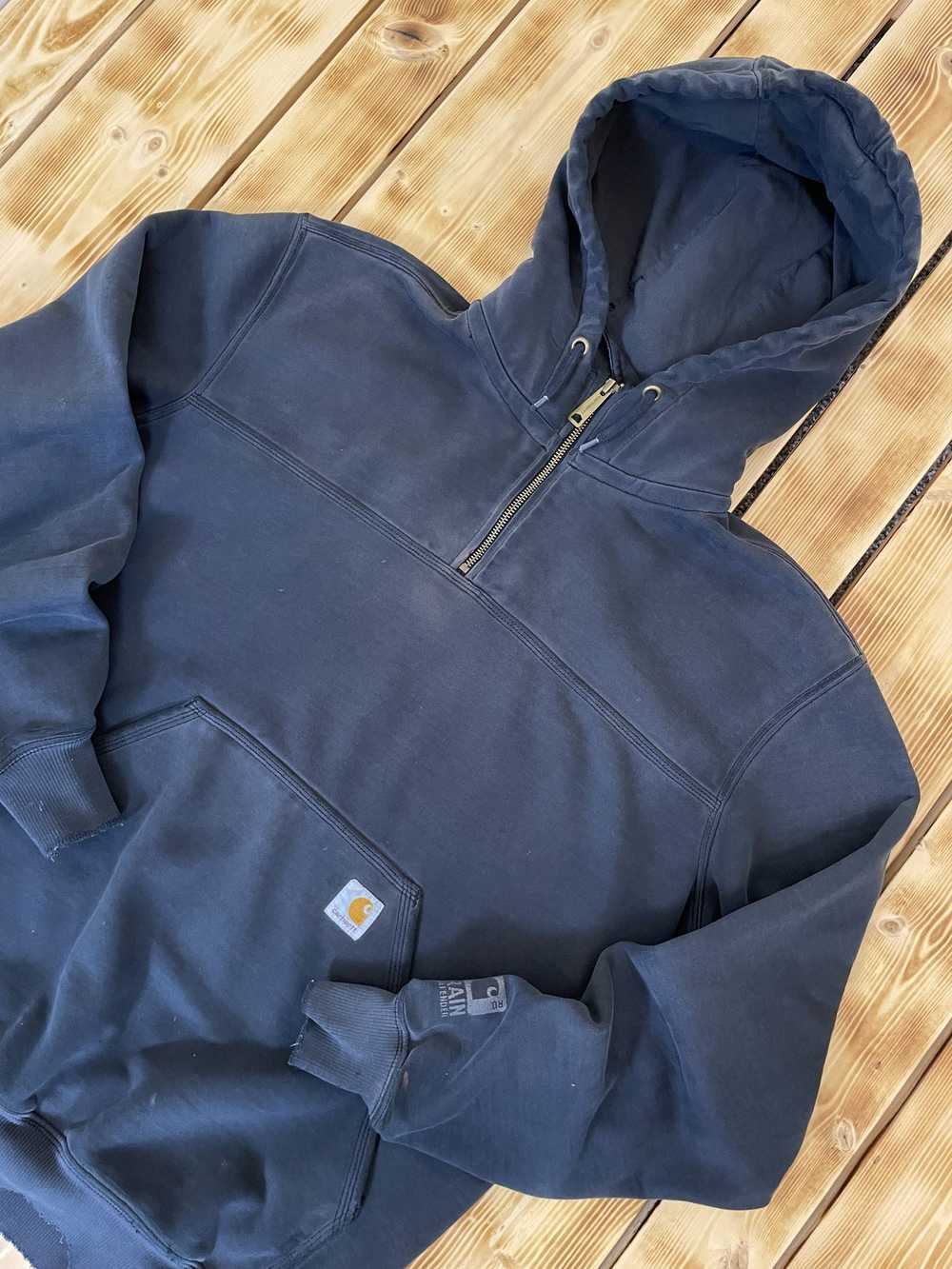 Carhartt × Vintage × Workers Carhartt Quarter-Zip… - image 2