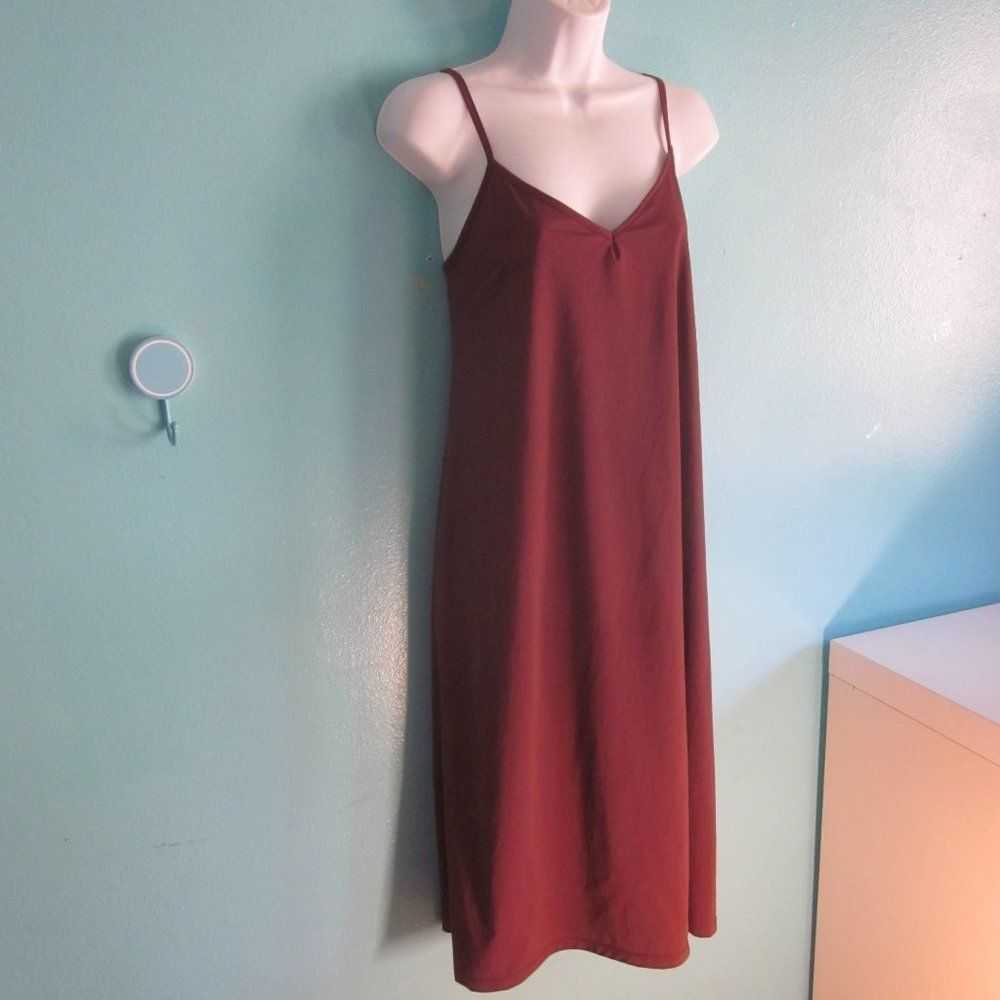 Eileen Fisher Alembika 5 L / XL Slip Dress Mauve - image 2