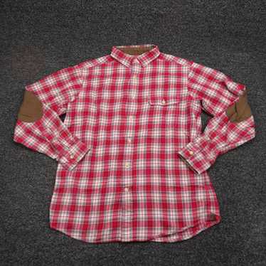 Cremieux Cremieux Shirt Adult Medium Red & Gray P… - image 1