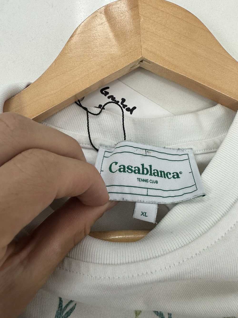 Casablanca Casablanca Mushrooms Logo T Shirt - image 3