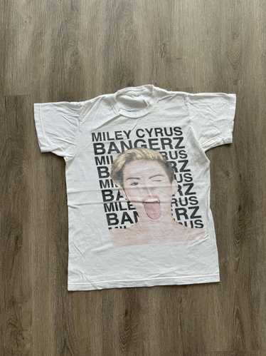 Band Tees × Streetwear × Tour Tee Miley Cyrus Bang