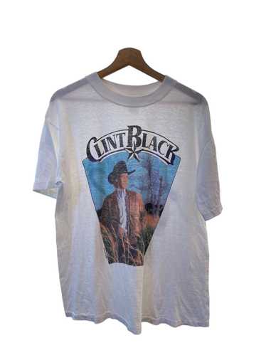 Vintage clint black t - Gem