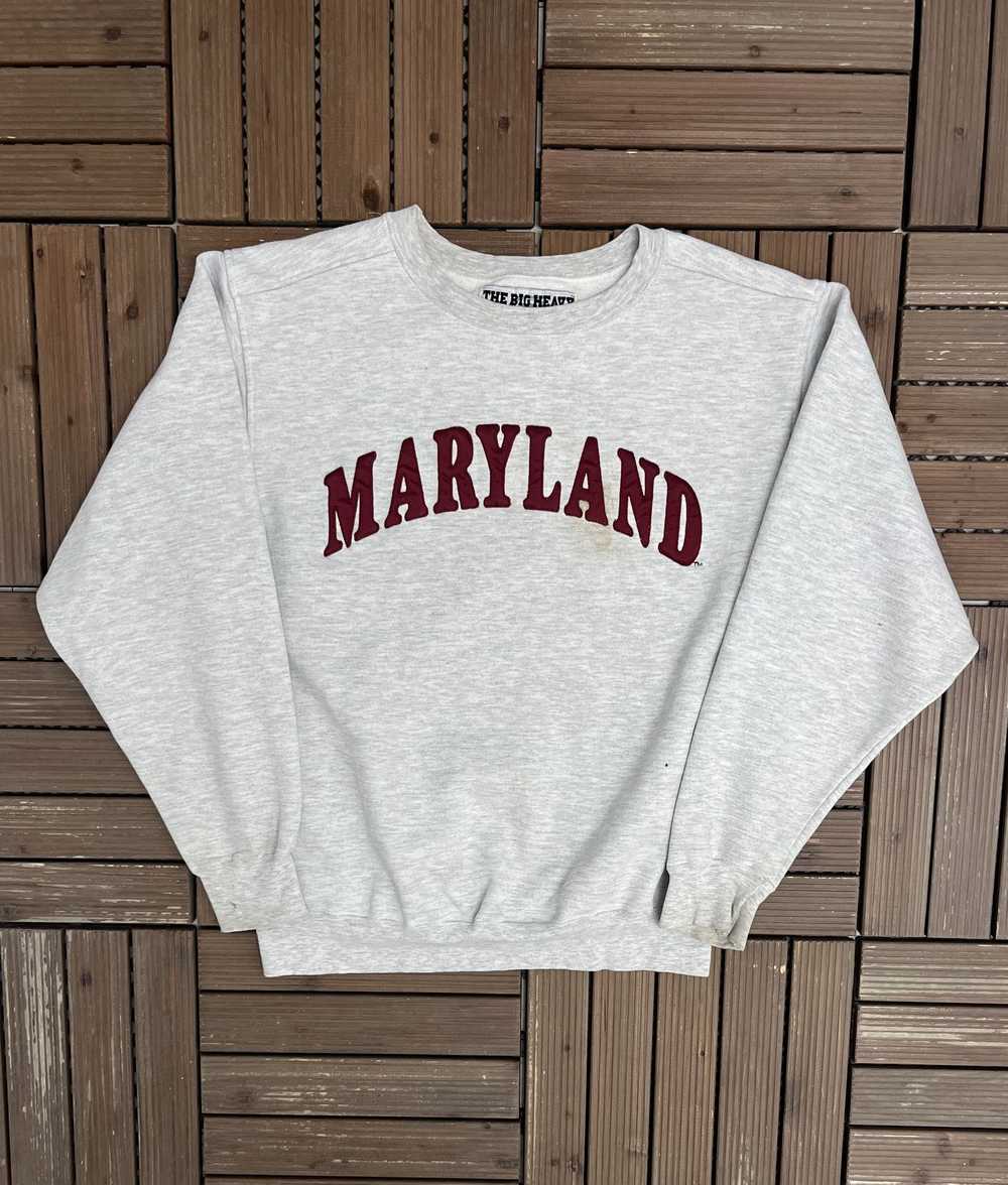 Vintage Maryland Terrapins Stitched Vintage Crewn… - image 1