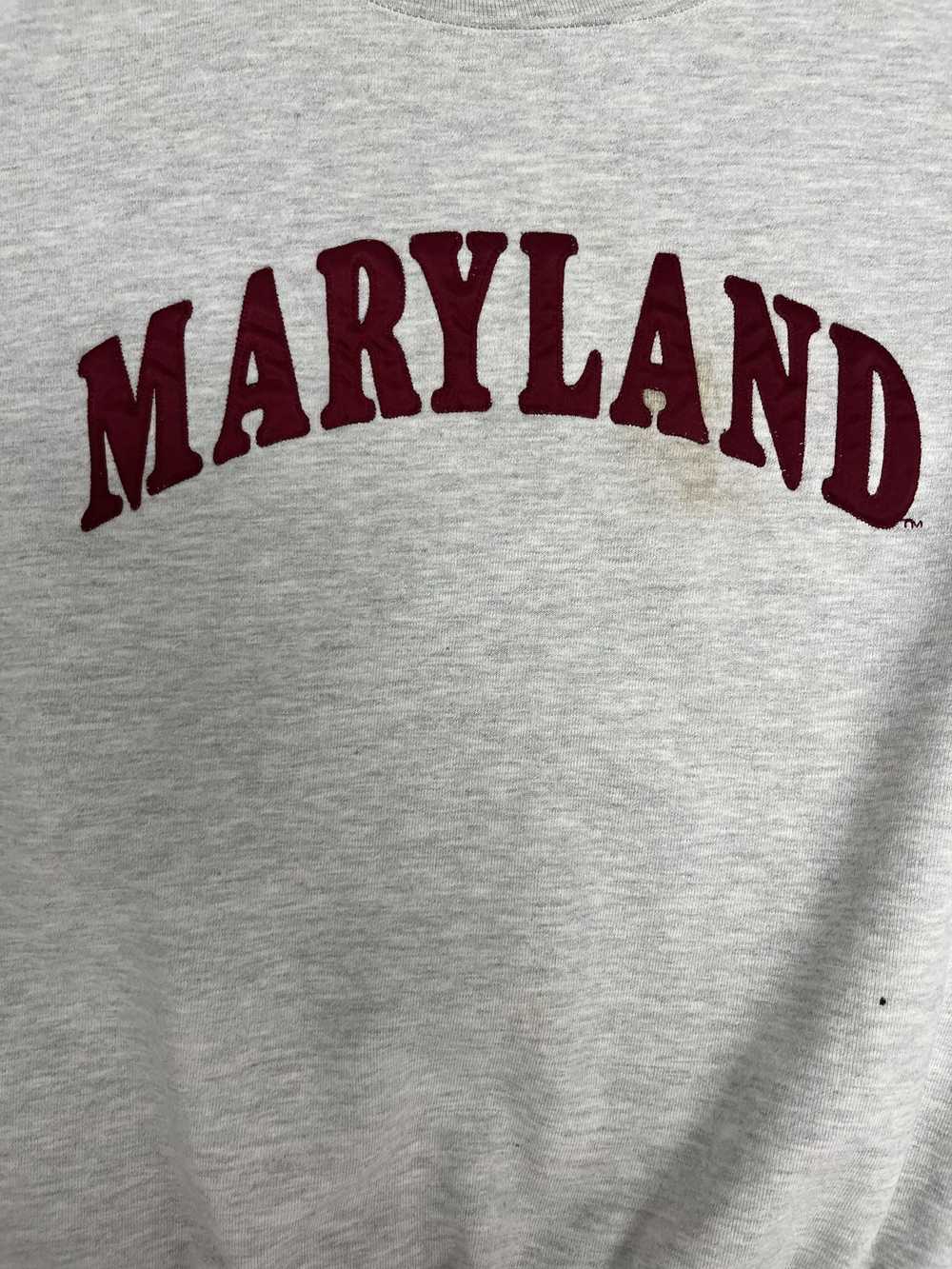 Vintage Maryland Terrapins Stitched Vintage Crewn… - image 2