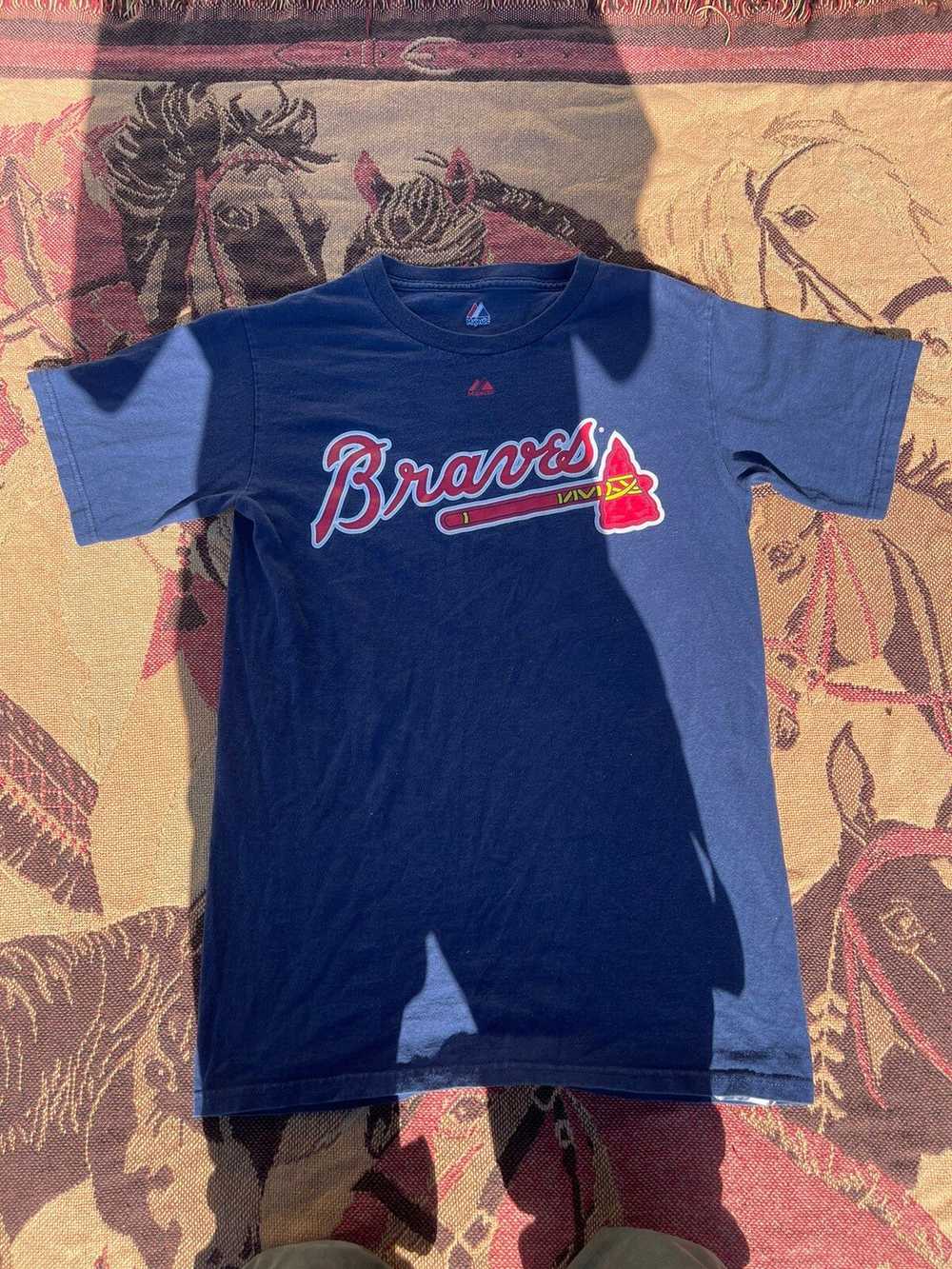 Atlanta Braves × Majestic × Vintage Vintage Atlan… - image 1