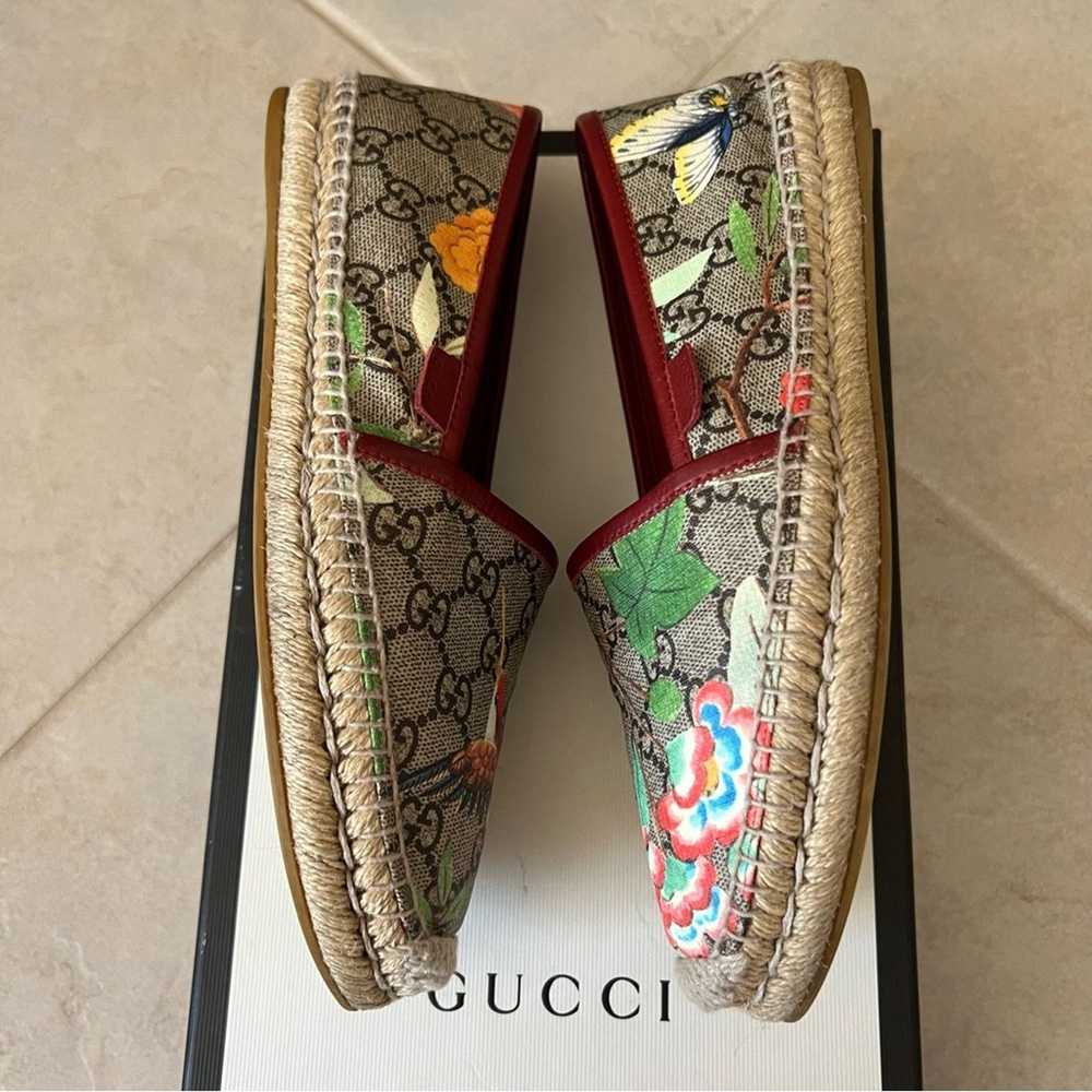 Gucci Gucci Tian GG Supreme Leather Trim Coated C… - image 2