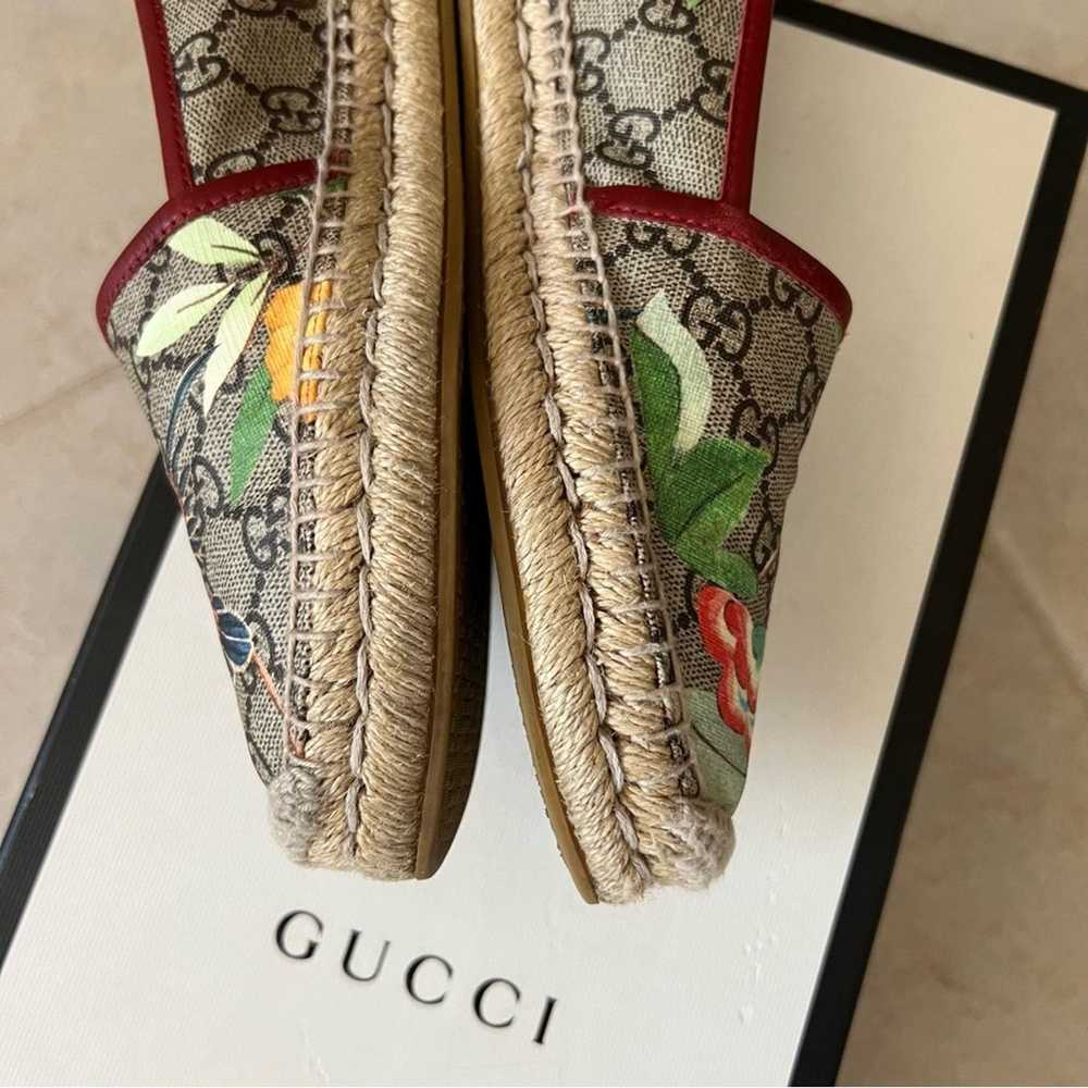 Gucci Gucci Tian GG Supreme Leather Trim Coated C… - image 5