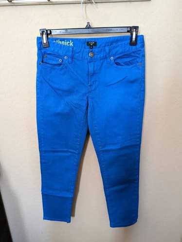 Pink OR Blue J. Crew Toothpick Jeans SZ 28