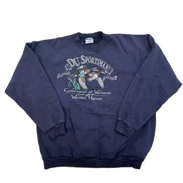 Vtg 90s Ducks Unlimited Sweathshirt