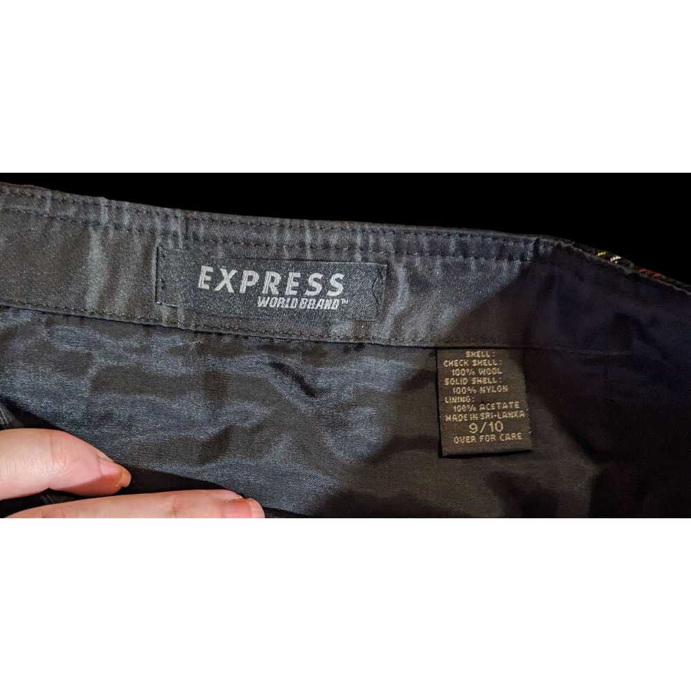 Express Express World Brand 90s Punk Goth Skirt - image 5