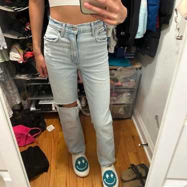 Abercrombie 90s high rise straight jeans