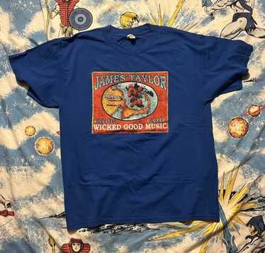 James Taylor Band Music T-Shirt - Gem