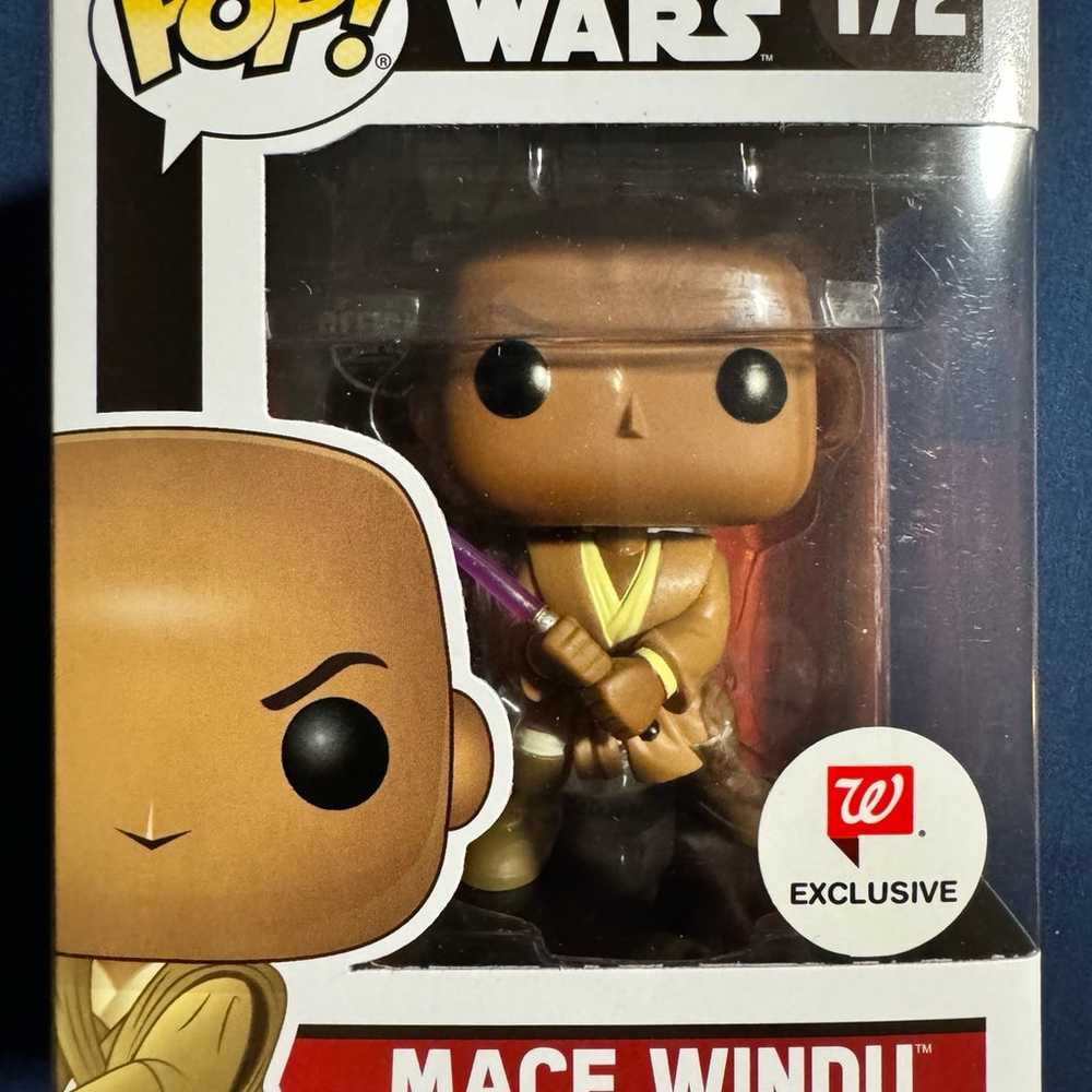 Mace Windu Star Wars Funko Pop Phantom Menace 172… - image 1