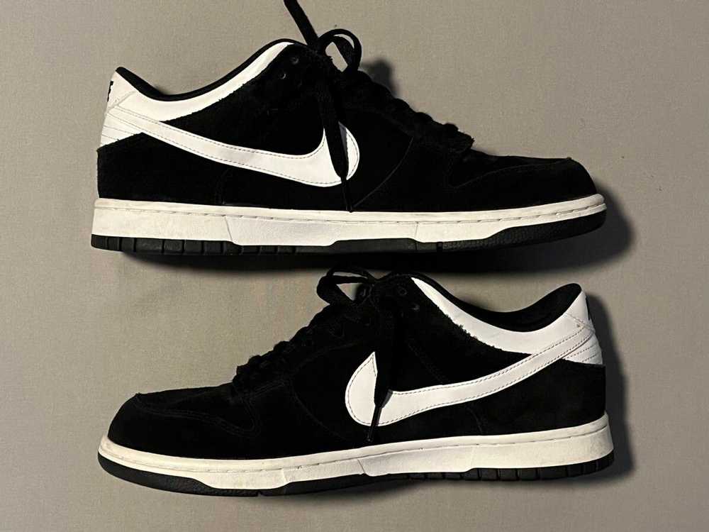 Nike × Vintage Vintage Nike Dunk CL Low Black Sue… - image 2