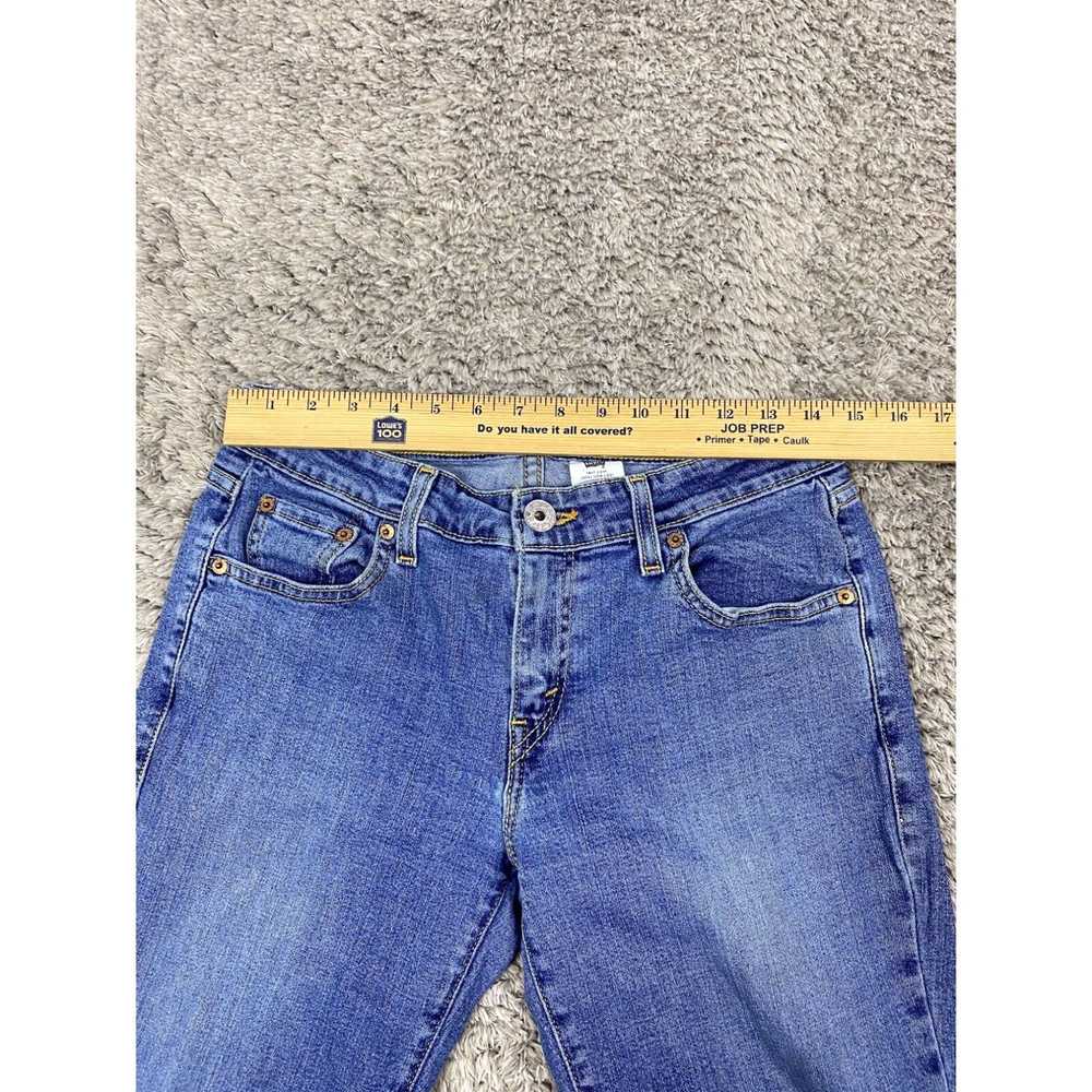 Levi's Vtg Levis 518 Jeans Womans 9M Superlow Boo… - image 3