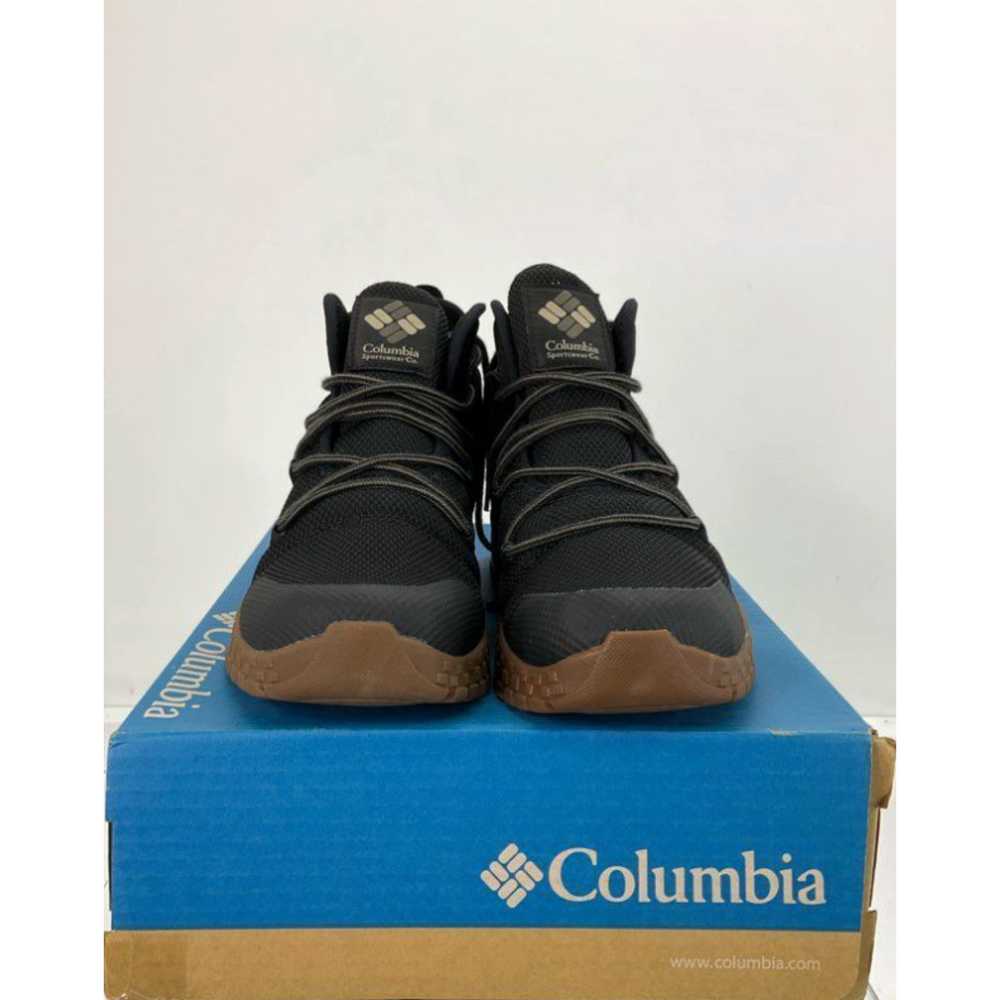 Vintage Columbia Fairbanks 503 Black Lace-Up Wate… - image 1