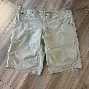 Kuhl Kuhl Khaki/Beige Athletic Cargo Shorts Men 40 - image 1