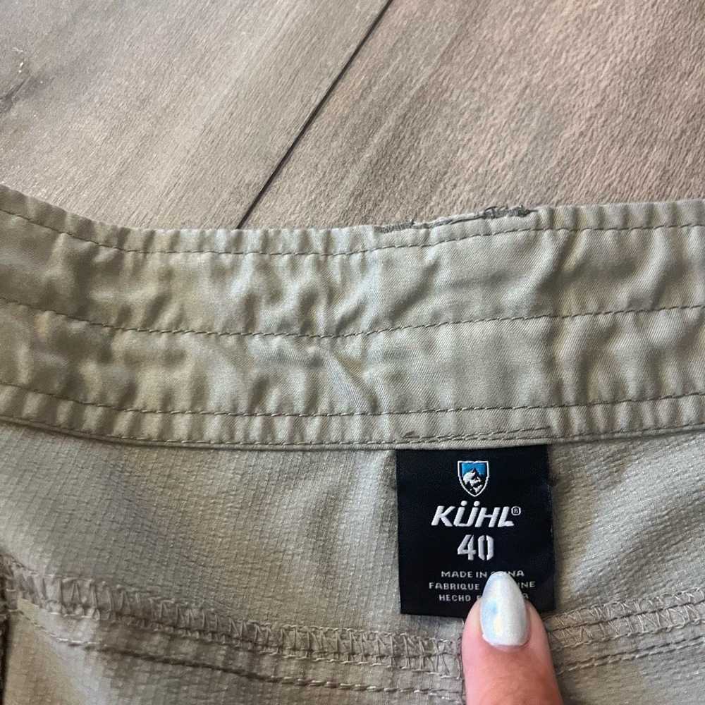 Kuhl Kuhl Khaki/Beige Athletic Cargo Shorts Men 40 - image 3